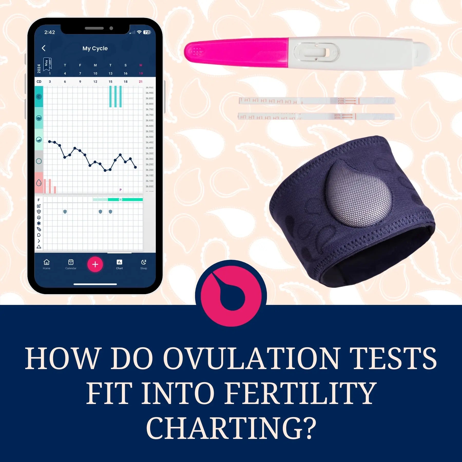 How Do Ovulation Tests Fit Into Fertility Charting? - Tempdrop
