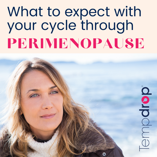 What to expect with your cycle through perimenopause