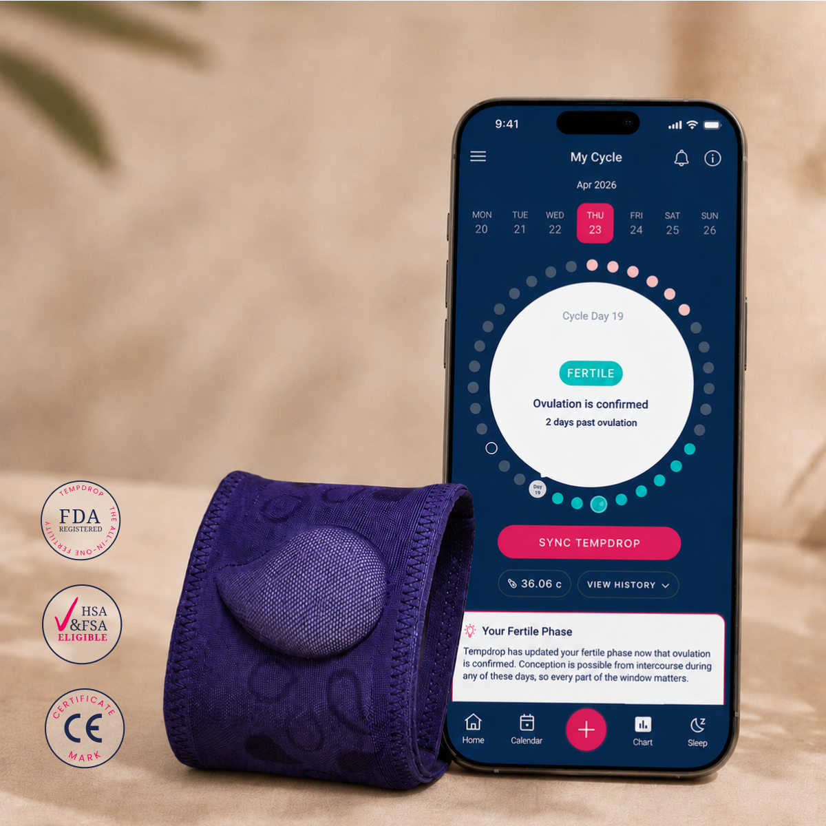 Tempdrop 2.0 - Advanced Fertility Monitor